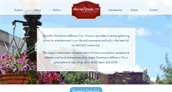 Desktop Screenshot of downtownjeffersoncity.com